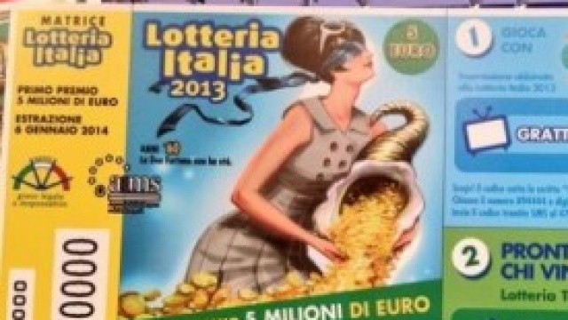 Lotteria Italia 2013: premi e riscossione vincite