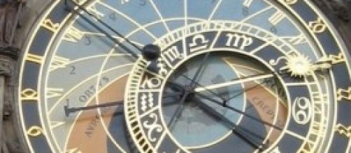 particolare dell'orologio astronomico di Praga 