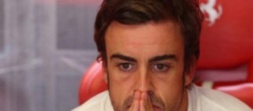 Il pilota della Ferrari Fernando Alonso