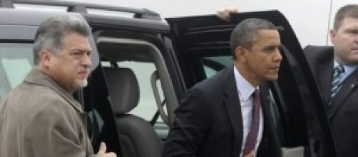 Obama e gli agenti del Secret Service