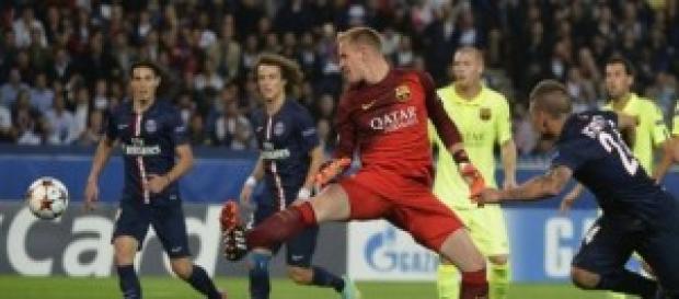 Ter Stegen, equivocado. Foto: Diario de Navarra Ter Stegen, equivocado. Foto: Diario de Navarra