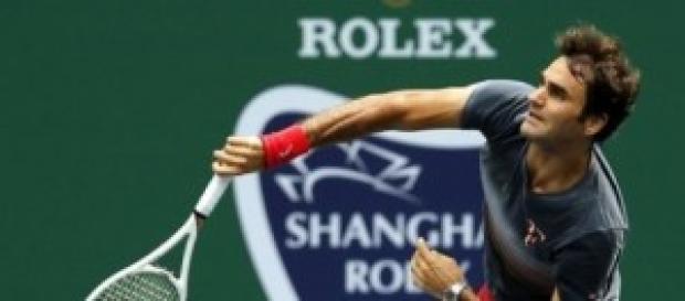 Roger Federer llega a la final de Shanghai Roger Federer llega a la final de Shanghai