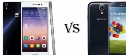 Confronto: Samsung Galaxy S4 vs Huawei Ascend P7