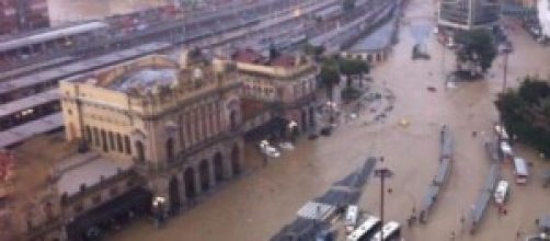 La città di Genova dopo l'alluvione di giovedì