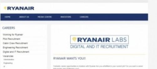 Offerte di lavoro Ryanair ottobre 2014