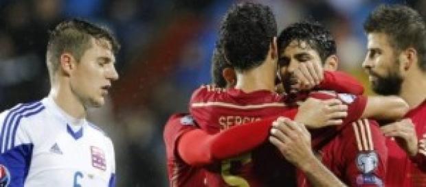 Costa celebrando su gol. Foto: nacion.com Costa celebrando su gol. Foto: nacion.com
