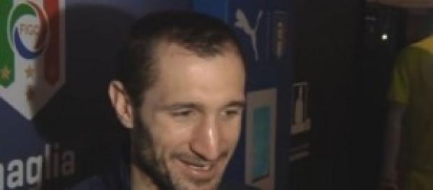 Giorgio Chiellini, difensore dell'Italia Giorgio Chiellini, difensore dell'Italia