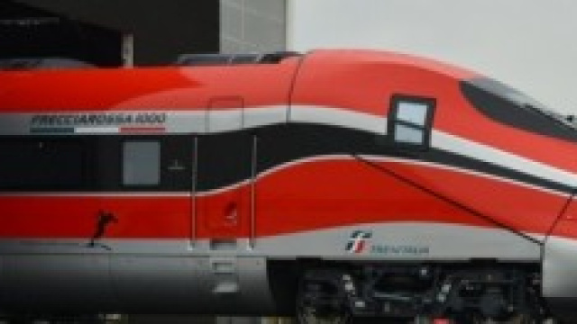 Un'immagine del nuovo Frecciarossa 1000