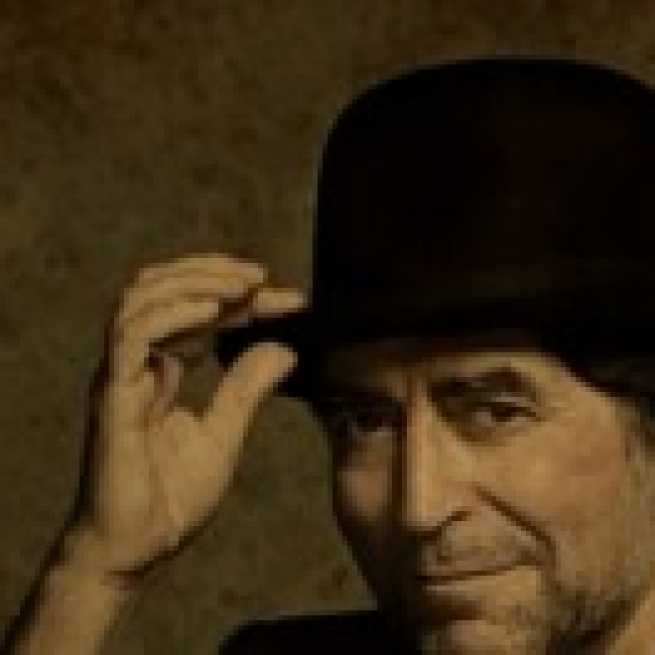 Pose promocional de Joaquín Sabina