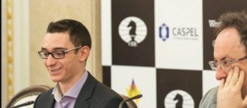 Fabiano Caruana e Boris Gelfand a Baku 2014