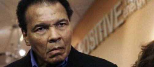 Il campione di pugilato Muhammad Ali