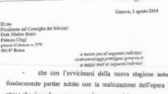 Burlando sbugiarda Matteo Renzi