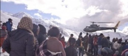 I primi soccorsi sull'Annapurna