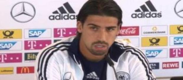 Khedira, centrocampista tedesco del Real Madrid Khedira, centrocampista tedesco del Real Madrid