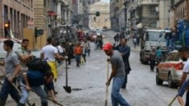 Genova- Gli angeli del fango