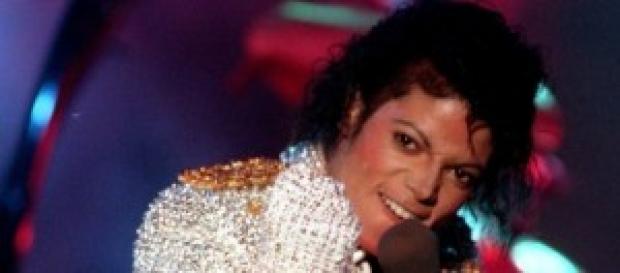 Michael Jackson en uno de sus conciertos Michael Jackson en uno de sus conciertos