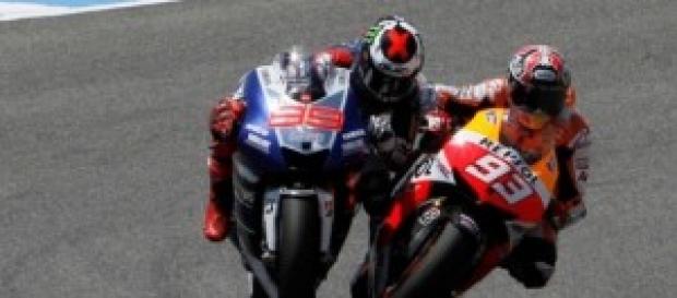 Jorge Lorenzo y Marc Marquez Jorge Lorenzo y Marc Marquez