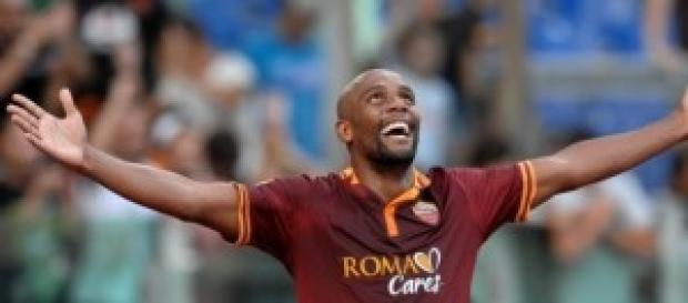 Maicon, giocatore della Roma. Maicon, giocatore della Roma.