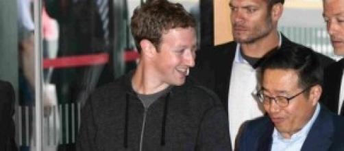 Mark Zuckerberg se reúne en Seúl con Samsung.