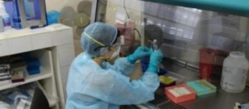 Vaccino per l'Ebola  MATTHEW VOORHES/USAMRIID