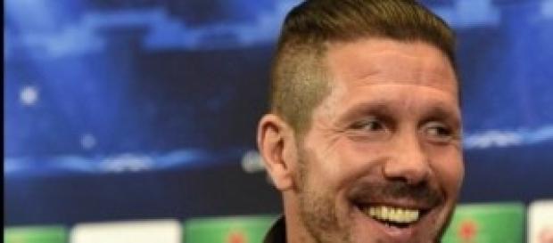 Diego Simeone, tecnico dell'Atletico Madrid Diego Simeone, tecnico dell'Atletico Madrid