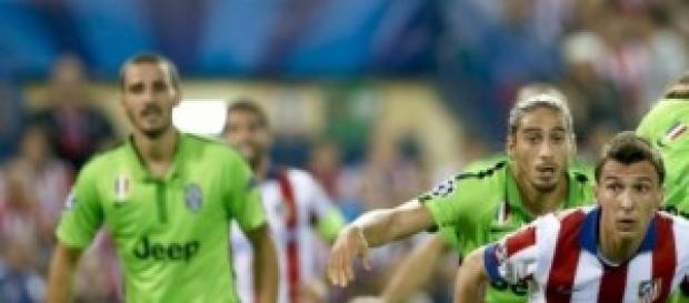 Una de las acciones del partido Una de las acciones del partido
