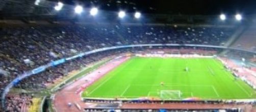 Lo stadio San Paolo di Napoli