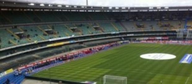 Lo stadio Bentegodi di Verona Lo stadio Bentegodi di Verona