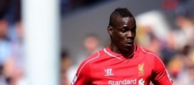 Balotelli con el Liverpool. Balotelli con el Liverpool.