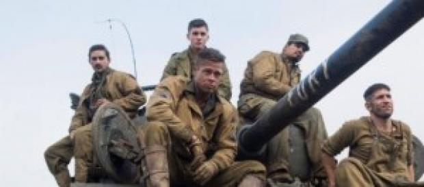 Brad Pitt en su última película "Fury" Brad Pitt en su última película "Fury"