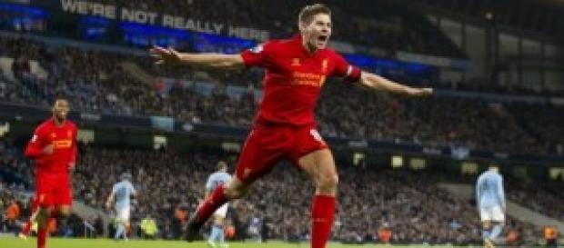 Gol de Steven Gerrard con el Liverpool Gol de Steven Gerrard con el Liverpool