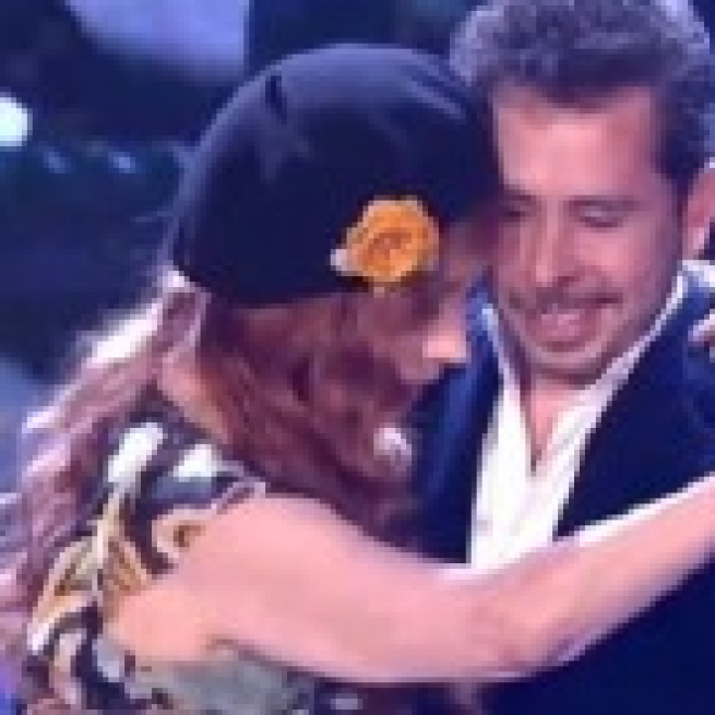 Nacha mostró sus dotes en la danza