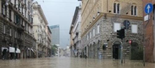 Genova. I danni dell'alluvione