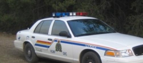 Un'immagine della polizia canadese