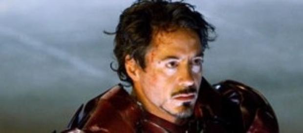 Robert Downey Jr y su Iron Man Robert Downey Jr y su Iron Man