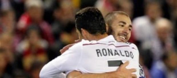 CR7 y Benzema, protagonistas. Foto: Real Madrid CR7 y Benzema, protagonistas. Foto: Real Madrid