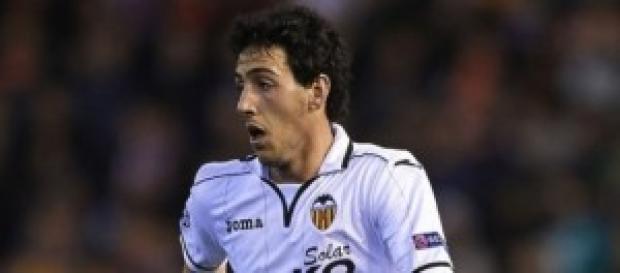 Dani Parejo con la camiseta del Valencia Dani Parejo con la camiseta del Valencia