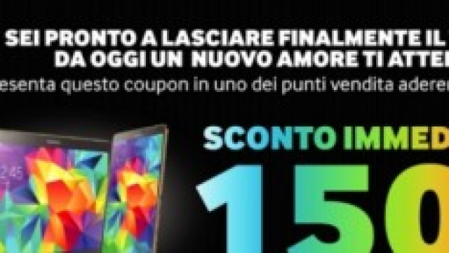Sconto di 150 euro sui Galaxy Tab S e Note Pro