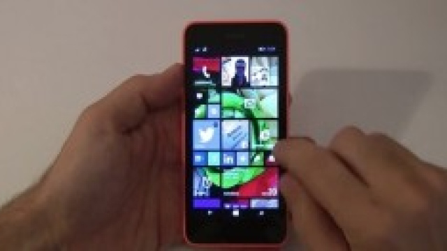 Un esemplare di Nokia Lumia