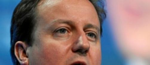 Il premier inglese David Cameron, tra Euro e UE