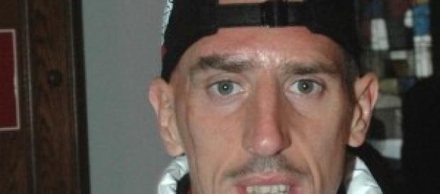 Franck Ribery attaccante del Bayern Monaco Franck Ribery attaccante del Bayern Monaco