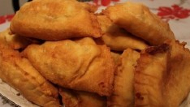 Ricette dolci, calzoncini fritti con castagne 