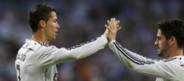 Los madridistas celebran goles y triunfos Los madridistas celebran goles y triunfos