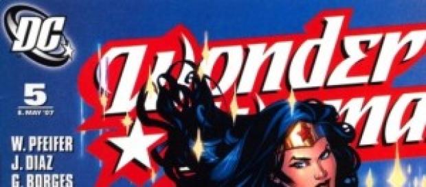 Portada del cómic "Wonder Woman" Portada del cómic "Wonder Woman"