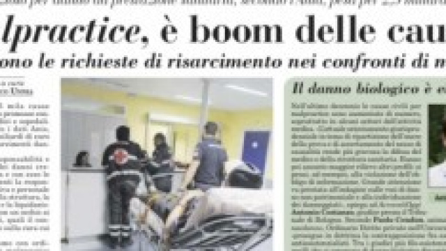 Boom di malasanit&agrave; in Italia