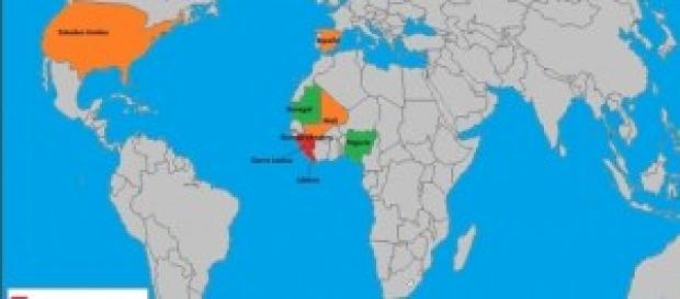El ébola se sigue expandiendo por el mundo. El ébola se sigue expandiendo por el mundo.