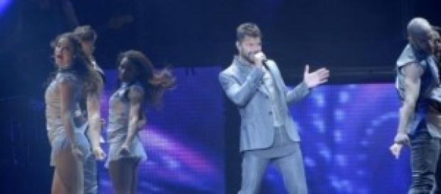 Imagen del fabuloso show de Ricky Martin Imagen del fabuloso show de Ricky Martin