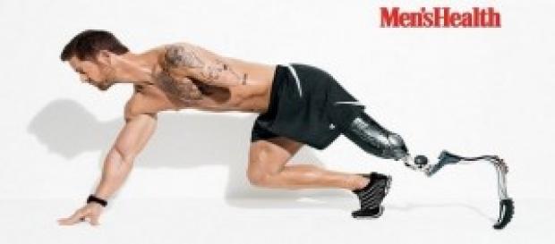 Noah Galloway, "El mejor cuerpo de 2014". Noah Galloway, "El mejor cuerpo de 2014".