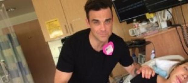 Robbie Williams è papà per la seconda volta Robbie Williams è papà per la seconda volta