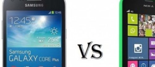 Nokia Lumia 630 vs Samsung Galaxy Core Plus